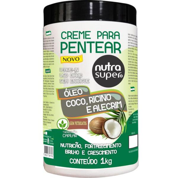 CREME DE PENTEAR NUTRASUPER OLEO DE COCO 1KG