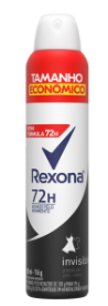 DESOD AERO REXONA INVISIBLE FEM 200ML