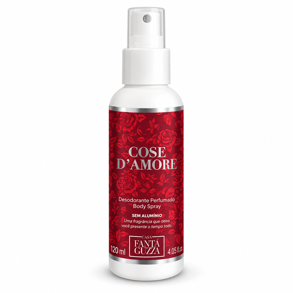 DESOD PERFUMADO BODY SPRAY COSE DAMORE 120ML