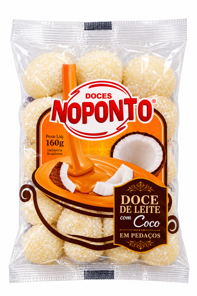 DOCE DE LEITE NOPONTO C COCO 160GR