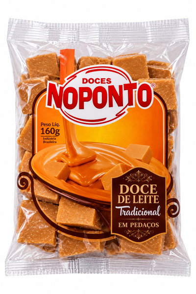 DOCE DE LEITE NOPONTO PICADO 160GR
