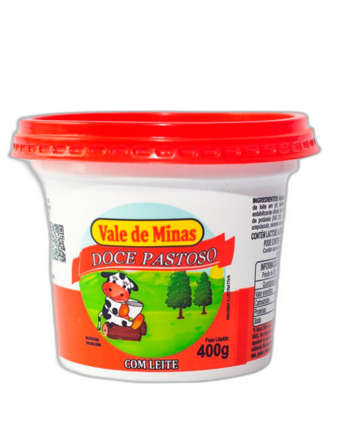 DOCE DE LEITE PASTOSO COM LEITE VALE DE MINAS 400G