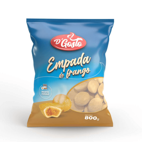 EMPADA DE FRANGO D GOSTO 800G