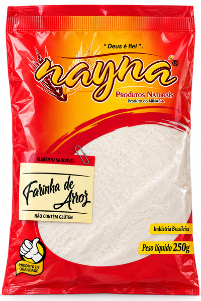 FARINHA DE ARROZ NAYNA 250G