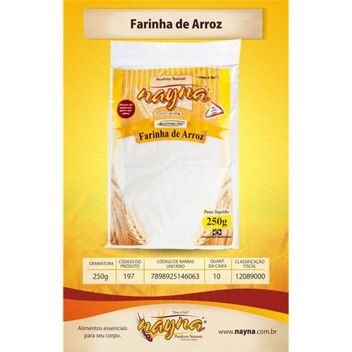 FARINHA DE ARROZ NAYNA 250G
