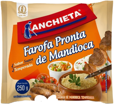 FAROFA ANCHIETA PRONTA DE MANDIOCA 250G