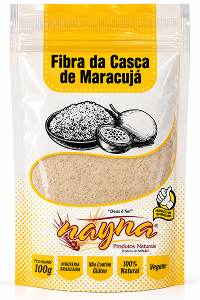 FIBRA DE CASCA MARACUJA NAYNA100GR