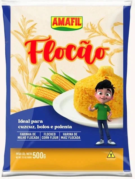 FLOCAO DE MILHO AMAFIL 500G