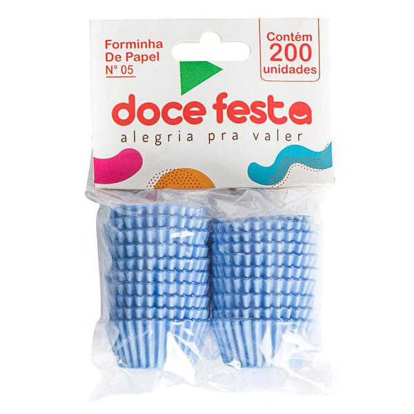 FORMA SABOR PAPEL N3 AZUL CLARO 200 UN