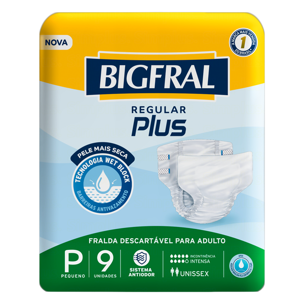 FRALDA BIGFRAL PLUS P C 9UN
