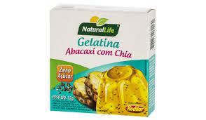 GELATINA ZERO ABACAXI C CHIA KODILAR  12G