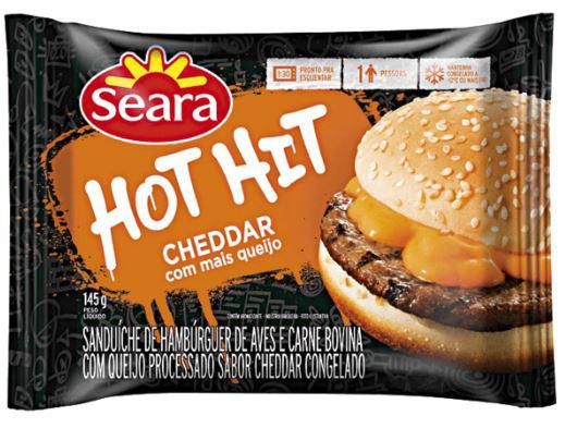 HOT HIT X BURGUER CHEDDAR 145G