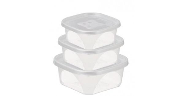 KIT ORGANIZ QUAD 3 PCS 390/690/1200 ML