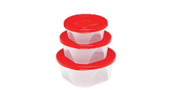 KIT ORGANIZ RED 3 PCS 370/740/1220 ML