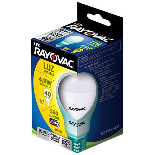 LAMP RAYOVAC LED LUZ AMAR 4,9W BV