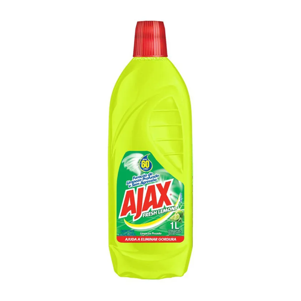 LIMPADOR AJAX FRESH LIMAO 1L