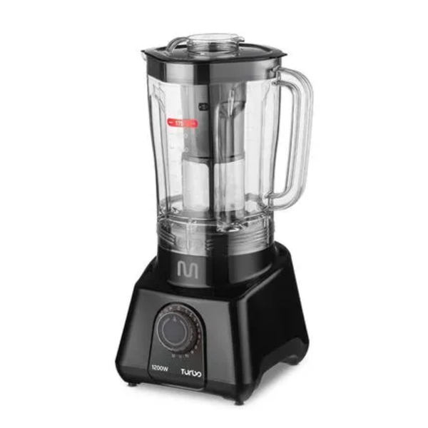 LIQUIDIFICADOR MULTI TURBO LQ1201 1200W 127V PRETO