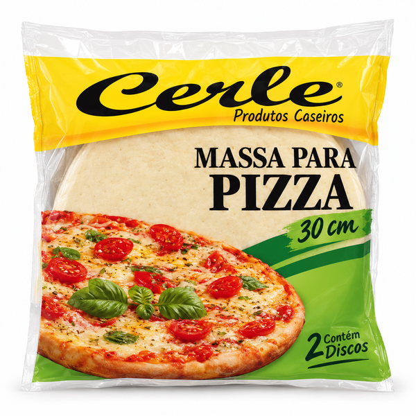 MASSA CERLE PIZZA DE 30CM