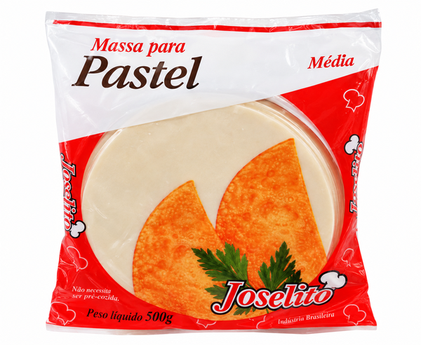 MASSA JOSELITO PASTEL MEDIA DISCO 500G