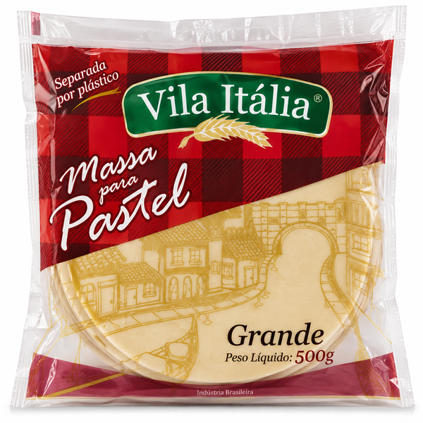 MASSA PASTEL VILA ITALIA GRANDE DISCO 500G