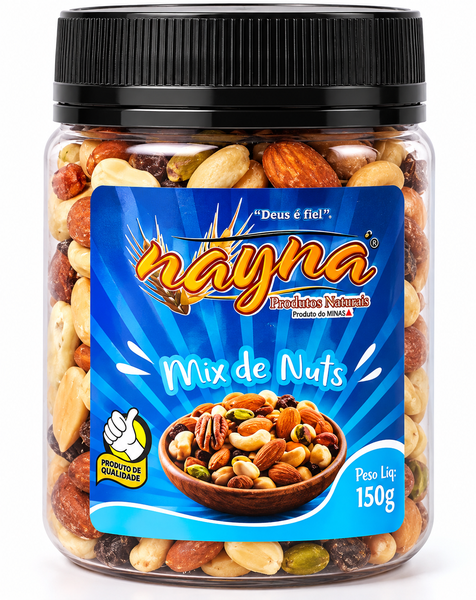 MIX DE CASTANHA NUTS NAYNA 150 GR