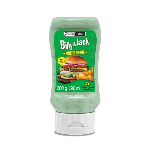 MOLHO VERDE BILLY & JACK 200 G