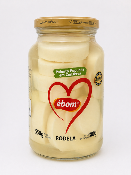 PALMITO DE PUPUNHA RODELA EBOM 300GR