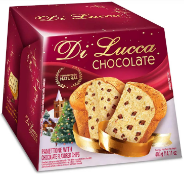 PANETONE DI LUCCA GOTAS CHOCOLATE 400G