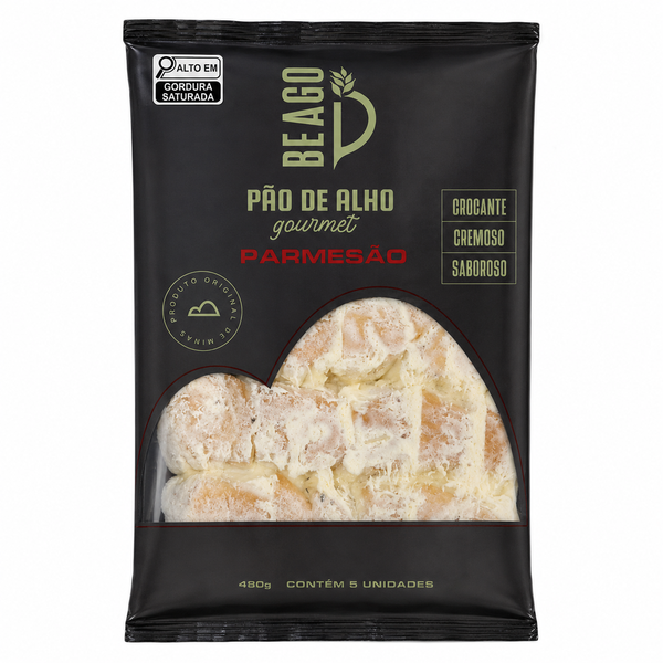 PAO DE ALHO BEAGO PARMESAO 480G