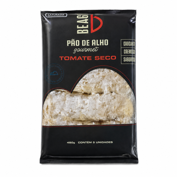 PAO DE ALHO BEAGO TOMATE SECO 480G