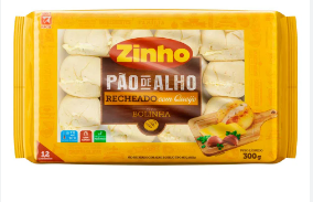 PAO DE ALHO ZINHO BOL TRAD C QUEIJO 300GR