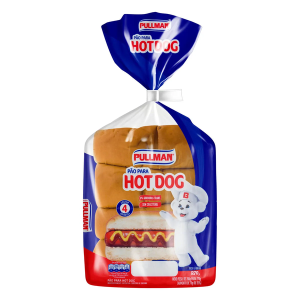 PAO DE HOT DOG C EMBALAGEM KG AZEVEDO
