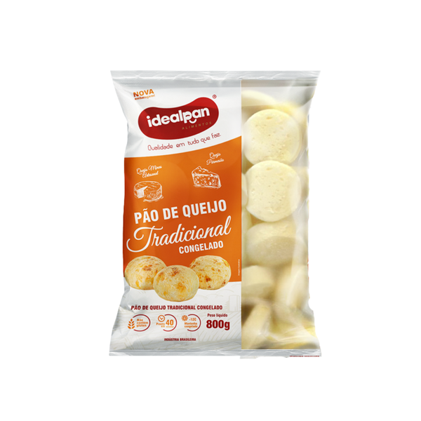 PAO DE QUEIJO IDEAL TRADICIONAL 800G