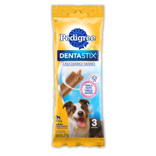 PEDIGREE DENTASTIX RACA MEDIA 77GR