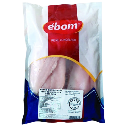 PEIXE FILE MERLUZA EBOM PCTE 500GR