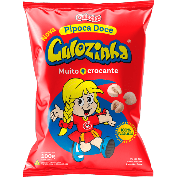 PIPOCA DOCE  GULOZINHA  100GR