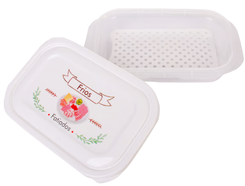 PORTA FRIOS COM TELA 460 ML