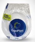 PRATO FUNDO DESC COPOPLAST BRANCO 15CM C 10