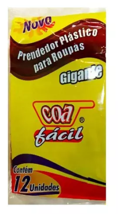 PRENDEDOR DE ROUPAS COA FACIL GIGANTE C 12