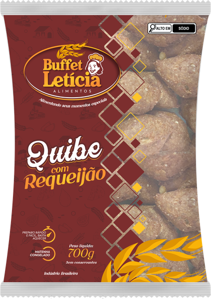 QUIBE C REQUEIJAO BUFFET LETICIA 700G