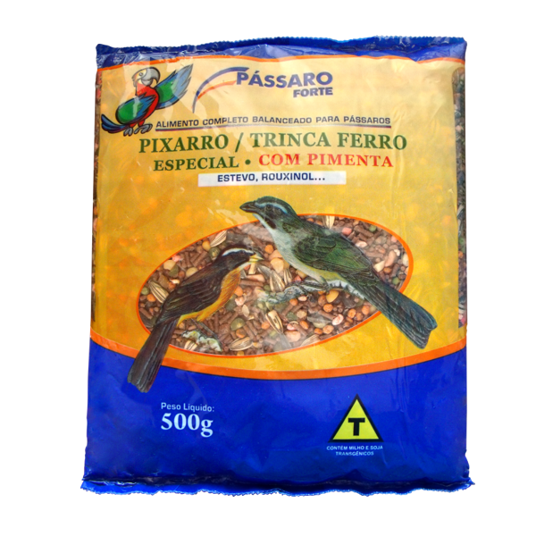 RACAO PIXARRO TRINCA FERRO COM PIMENTA 500G