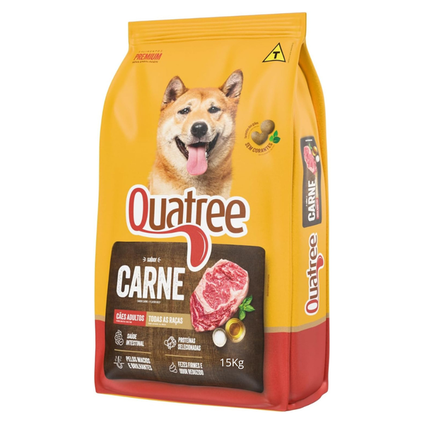 RACAO QUATREE  CARNES  ADULTOS 15KG