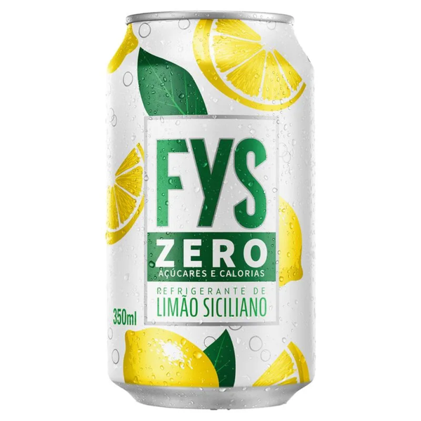 REFRIG FYS LIMAO ZERO 350ML