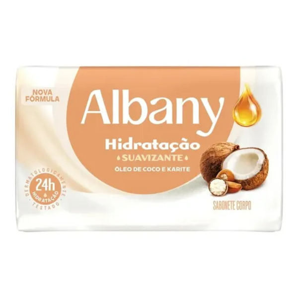 SABONETE ALBANY ALGODAO E COCO 85G