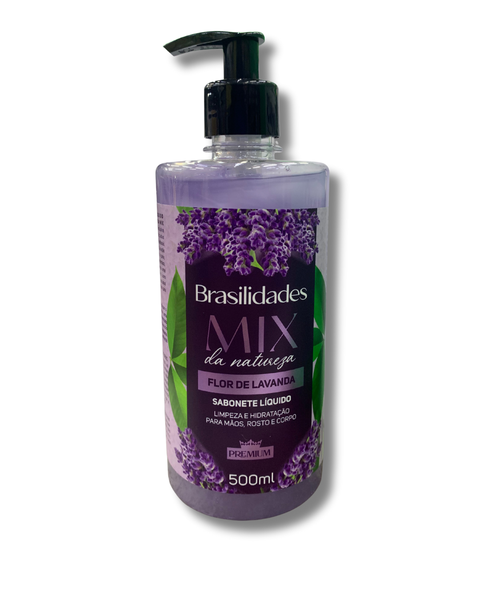 SABONETE LIQ MIX BRASILIDLAVANDA 500ML