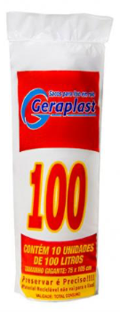 SACO LIXO GERAPLAST ROLO100 LT UN