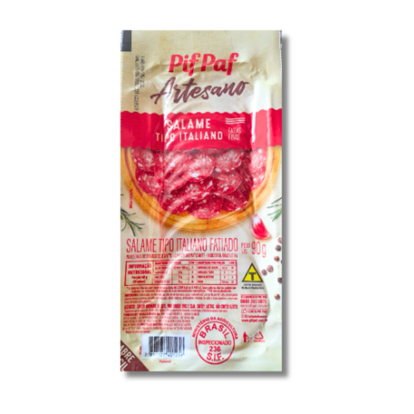 SALAME ITALIANO PIF PAF FAT 90GR