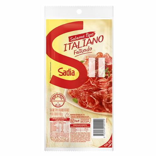SALAME SADIA ITALIANO FAT SSSF 100G