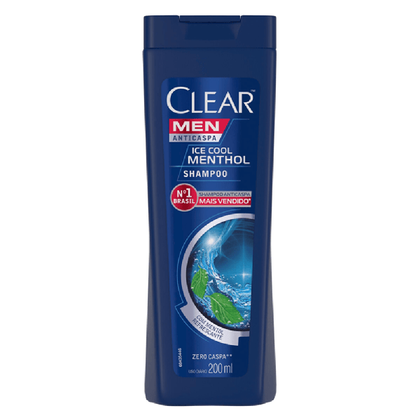 SHAMPOO CLEAR ANTIC ICE COOL MENTHOL PROMOCIONAL 200ML