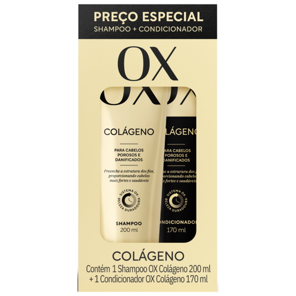 SHAMPOO OX 200ML + COND 170ML COLAGENO